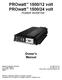 Owner s Manual POWER INVERTER. Statpower Technologies Corporation Tel: (604) 420-1585 7725 Lougheed Highway. Fax: (604) 420-1591 Burnaby, BC V5A 4V8