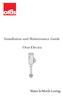 Installation and Maintenance Guide. Oras Electra