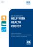 HELP WITH HEALTH COSTS?