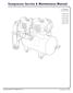 Compressor Service & Maintenance Manual