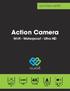 Action Camera Wi-Fi - Waterproof - Ultra HD