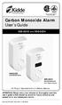 Carbon Monoxide Alarm User s Guide