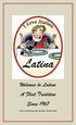 Welcome to Latina A Flint Tradition Since 1967. 1370 W. Bristol Road, Flint, MI 48507 (810)767-8491