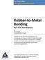 Rubber-to-Metal Bonding