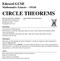 CIRCLE THEOREMS. Edexcel GCSE Mathematics (Linear) 1MA0