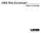 UMB Web Exchange. User s Guide