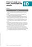 Children s body mass index, overweight and obesity