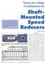 Shaft- Mounted Speed Reducers