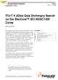 ITU-T V.42bis Data Dictionary Search on the StarCore SC140/SC1400 Cores