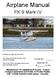 Airplane Manual. FK 9 Mark IV