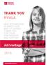 THANK YOU HVALA NEW ADDVANTAGE IS SIMPLY OUR WAY OF SAYING THANK YOU FOR YOUR PARTNERSHIP AND SUPPORT