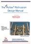 The Pultex Pultrusion Design Manual
