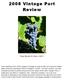 2008 Vintage Port Review
