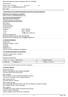 1. Identification of the substance/preparation and of the company/undertaking. EC-No. CAS-No. Chemical name Quantity Classification