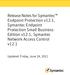 Release Notes for Symantec Endpoint Protection v12.1, Symantec Endpoint Protection Small Business Edition v12.1, Symantec Network Access Control