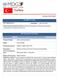 Turkey. Country Fact Sheet. The MDG- F in Turkey. Joint Programmes Information. Joint Programmes: 4 Total Budget: USD 17,311,930