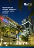 THE AUSTRALIAN CATHOLIC UNIVERSITY LEADERSHIP CENTRE, BRISBANE CATHEDRAL HOUSE BRISBANE