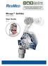 Mirage SoftGel. User Guide. English. nasal mask