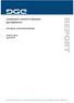 REPORT. Combustion control in domestic gas appliances. Fuel gases containing hydrogen. Project report April 2014