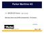 Parker Maritime AS. 11. AICON 3D Forum - March 12th 2009. Metrology subsea using AICON's photogrammetry - The timesaver.