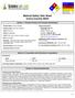 Material Safety Data Sheet