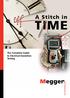 The Complete Guide to Electrical Insulation Testing A STITCH IN TIME 1 WWW.MEGGER.COM