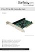 2 Port PCI to IDE Controller Card
