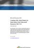 INTEGRATED. Creating XML Style Sheets for Data Export from Microsoft Dynamics NAV 5.0. Microsoft Dynamics NAV. Technical White Paper