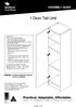 1 Door Tall Unit ASSEMBLY GUIDE. Page 1 of 9. WARNING: Contains small parts, keep out of reach of children.