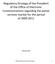 Regulatory Strategy of the President of the Office of Electronic Communications regarding the postal services market for the period of 2009-2011
