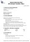 Material Safety Data Sheet BZK Antiseptic Towelettes / Wipes
