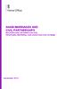 SHAM MARRIAGES AND CIVIL PARTNERSHIPS BACKGROUND INFORMATION AND PROPOSED REFERRAL AND INVESTIGATION SCHEME