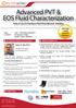 Advanced PVT & EOS Fluid Characterization