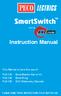 Instruction Manual. This Manual covers the use of: SmartSwitch Servo Kit. DCC Stationary Decoder PLEASE READ THESE INSTRUCTIONS FULLY BEFORE USE