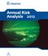 Annual Risk Analysis 2012