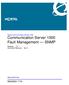 Nortel Communication Server 1000 Communication Server 1000 Fault Management SNMP. Release: 7.0 Document Revision: 04.01. www.nortel.
