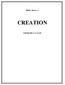 Bible Story 1 CREATION GENESIS 1:1-2:25