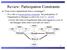 Review: Participation Constraints