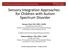 Sensory Integration Approaches for Children with Autism Spectrum Disorder