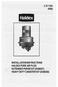 L31125 4/96. Haldex INSTALLATION INSTRUCTIONS HALDEX PURE AIR PLUS EXTENDED PURGE KIT (DQ6027) HEAVY DUTY CANISTER KIT (DQ6028)