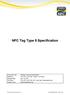NFC Tag Type 5 Specification