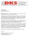 Subject: DKS Steel Door and Frames Systems, Inc., ITS / Warnock Hersey Procedural Specification, Certification, and Inspection.