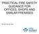 PRACTICAL FIRE SAFETY GUIDANCE FOR OFFICES, SHOPS AND SIMILAR PREMISES