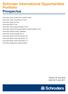 Schroder International Opportunities Portfolio Prospectus