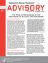 ADVISORY. Substance Abuse Treatment. The Role of Biomarkers in the Treatment of Alcohol Use Disorders. News for the Treatment Field