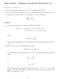 Vector Calculus Solutions to Sample Final Examination #1