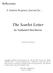 The Scarlet Letter. Reflections: A Student Response Journal for. by Nathaniel Hawthorne. written by Pete Boysen