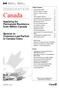 IMMIGRATION Canada. Applying for Permanent Residence from Within Canada. Spouse or Common-Law Partner In Canada Class. Table of Contents.
