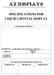 AZ DISPLAYS SPECIFICATIONS FOR LIQUID CRYSTAL DISPLAY CUSTOMER APPROVAL AZ DISPLAYS ENGINEERING APPROVAL PART NO. : ATM0280B15 (AZ DISPLAYS) SPECV1.