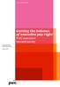 Getting the balance of executive pay right PwC executive reward survey